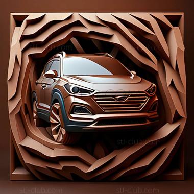 3D мадэль Hyundai Tucson (STL)